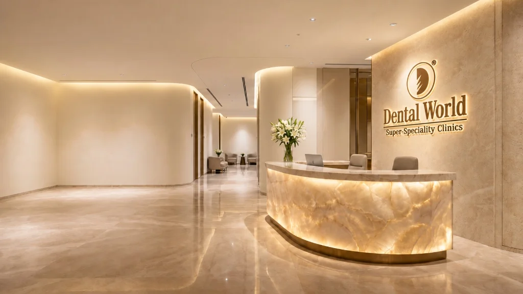 Dental World Centre of Excellence - Bandra Mumbai Clinical Lounge
